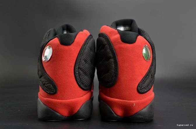 Jordan mens 414571-004  13 Air red black RetroBred 0613